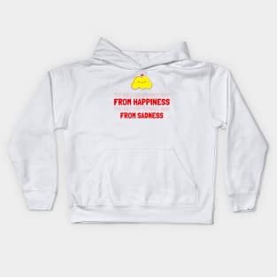 YOU ONLY ONE THOUGHT AWAY FROM HAPPINESS Kids Hoodie